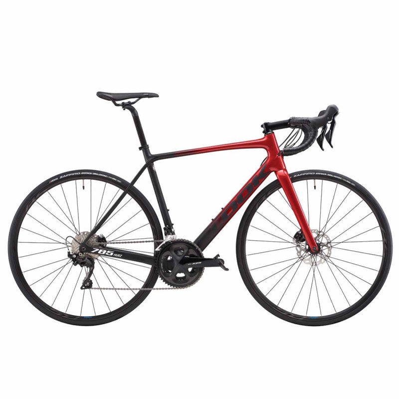 2022 Look 785 HUEZ DISC BLACK METALLIC RED MAT GLOSSY